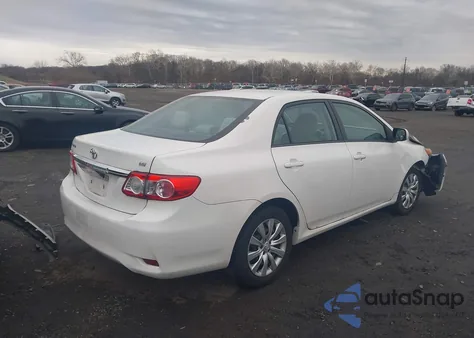 2012 Toyota Corolla Le z USA, uszkodzony, nr VIN 5YFBU4EE2CP015926